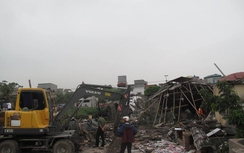Hiện trường tan hoang sau vụ nổ nồi hơi ở Thái Bình