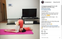 Phương Nga tập Yoga sau khi tại ngoại là ảnh cũ