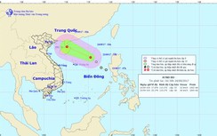 Thời tiết 24/9: Áp thấp nhiệt đới giật cấp 9 trên biển Đông