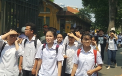 Đề thi, đáp án môn Toán vào lớp 10 ở Hà Nội năm 2018