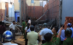Bình Định: Sập sàn bê tông nhà đang xây, 7 người thương vong