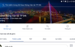 Một năm Facebook Sở GTVT Đà Nẵng tiếp nhận hơn 350 tin phản ánh