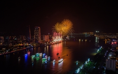 Đà Nẵng cấm tàu thuyền trên sông Hàn giờ nào các đêm pháo hoa?