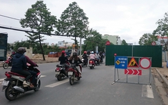 Thi công ống nước gây tắc đường huyết mạch tại Nha Trang