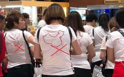 Xử phạt công ty dẫn khách Trung Quốc mặc áo “đường lưỡi bò”
