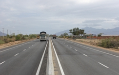 Thông xe 17,42km dự án mở rộng QL1 qua Ninh Thuận trước 6 tháng