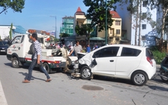 Tai nạn liên hoàn ở cửa ngõ sân bay Tân Sơn Nhất