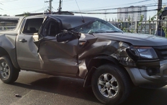 TP.HCM: Tai nạn liên hoàn trên QL1 giao thông ùn tắc