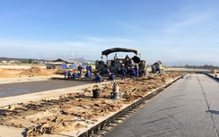Thiếu vốn, đường băng sân bay Cam Ranh “lụt” tiến độ