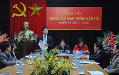 Chi bộ Đảng đầu tiên của Bộ GTVT tổ chức Đại hội