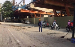 Vụ ống thép rơi tại ĐS Nhổn-ga Hà Nội:Nhiều người bị cảnh cáo