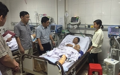 Nổ xe khách ở Lào: Chuyển 2 người bị thương ra Hà Nội