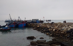 Tạm giữ một số đối tượng chống đối cưỡng chế cảng cá trái phép