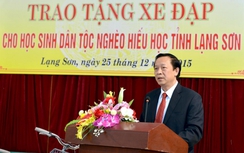Tiến sỹ Ngữ văn làm tân Chủ tịch tỉnh Lạng Sơn