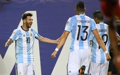 Kết quả trận Argentina - Venezuela
