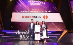 Techcombank thắng lớn tại giải thưởng uy tín VIETNAM HR AWARDS 2018