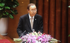 Tổng thư ký LHQ Ban-Ki-Moon thăm Quốc hội Việt Nam