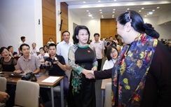 Chủ tịch Quốc hội Nguyễn Thị Kim Ngân trả lời nhiều vấn đề "nóng"