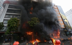 Cháy lớn ở Trần Thái Tông: Tổng kiểm tra PCCC quán karaoke, vũ trường
