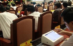 Những lãnh đạo nào của Hà Nội sẽ được trang bị máy tính bảng?