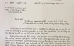 Thủ tướng: Xử nghiêm những người tự nhận là "người thân lãnh đạo"