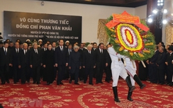 17.000 người viếng nguyên Thủ tướng Phan Văn Khải ngày Quốc tang đầu tiên