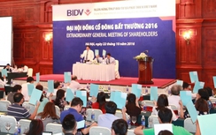 BIDV bất ngờ trả cổ tức 2015 bằng tiền mặt