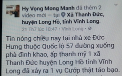 Nữ chủ quán cà phê bịa chuyện cướp đăng Facebook để “câu like”