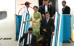 Bà Aung San Suu Kyi tới Đà Nẵng tham dự APEC