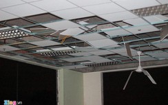 Sập trần nhà ở ký túc xá Đại học Quốc gia TP.HCM