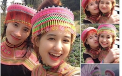 Ngắm cô gái dân tộc Mông gây sốt mạng vì quá xinh đẹp