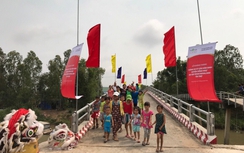 Khánh thành 7 cầu dân sinh mới tại huyện Hồng Ngự, tỉnh Đồng Tháp