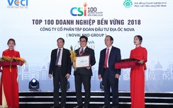 Novaland top 100 doanh nghiệp bền vững 2018