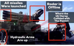 Pantsir-S1 của Syria “bất lực” trước tên lửa Israel do hết đạn