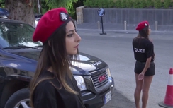 Đội cảnh sát giao thông nữ “nóng bỏng” của Lebanon