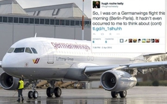 Phi công Germanwings trực tiếp trấn an hành khách sau vụ máy bay rơi
