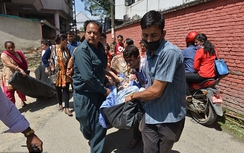 Hình ảnh mới nhất vụ động đất tại Nepal ngày 12/5