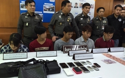Thái Lan bắt 5 người Việt vì tội ăn cắp
