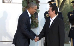 Video ông Obama đón tiếp Thủ tướng Nguyễn Tấn Dũng tại Mỹ