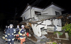 Tin mới động đất Nhật Bản: 9 người chết, 400 người bị thương
