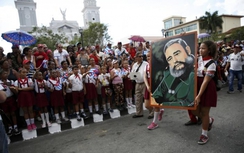 Chủ tịch Cuba thề bảo vệ di sản của lãnh tụ Fidel Castro