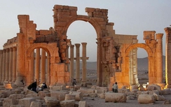 IS tuyên bố đánh bại quân chính phủ Syria, chiếm thành cổ Palmyra