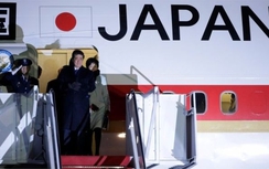 Thủ tướng Nhật tới Mỹ, chuẩn bị hội đàm cùng Tổng thống Trump