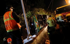 Tai nạn xe du lịch tại Đài Loan, ít nhất 32 người thiệt mạng