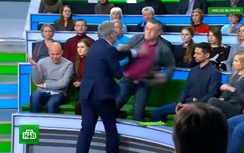 Nhà khoa học Ukraine, Nghị sĩ Đức định đánh nhau trên truyền hình Nga