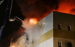Nga điều tra hình sự vụ cháy trung tâm thương mại,báo động không kêu