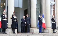 Tổng Bí thư hội đàm với Tổng thống Pháp,nhất trí thúc đẩy thương mại