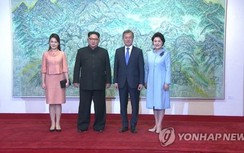 Phu nhân Chủ tịch Kim Jong-un xuất hiện tại Bàn Môn Điếm