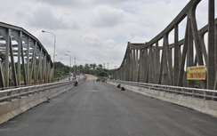 Cơ bản hoàn thành Cầu Sêrêpốk trên đường HCM