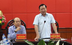 Thứ trưởng Bộ GTVT kiểm tra tiến độ dự án QL12B qua Ninh Bình